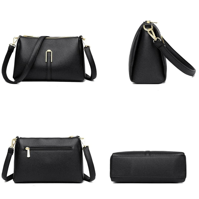 Bolsa Feminina Pequena em Couro Genuino - Laydiani Premium