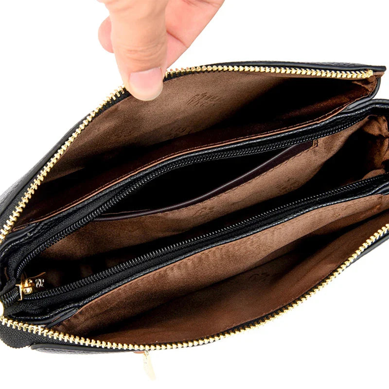 Bolsa Feminina Pequena em Couro Genuino - Laydiani Premium