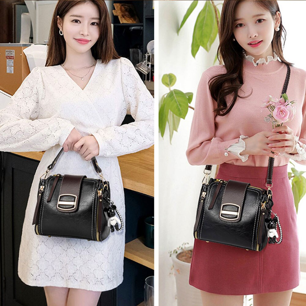 Bolsa Feminina em Couro Genuino - Vinil Vintage