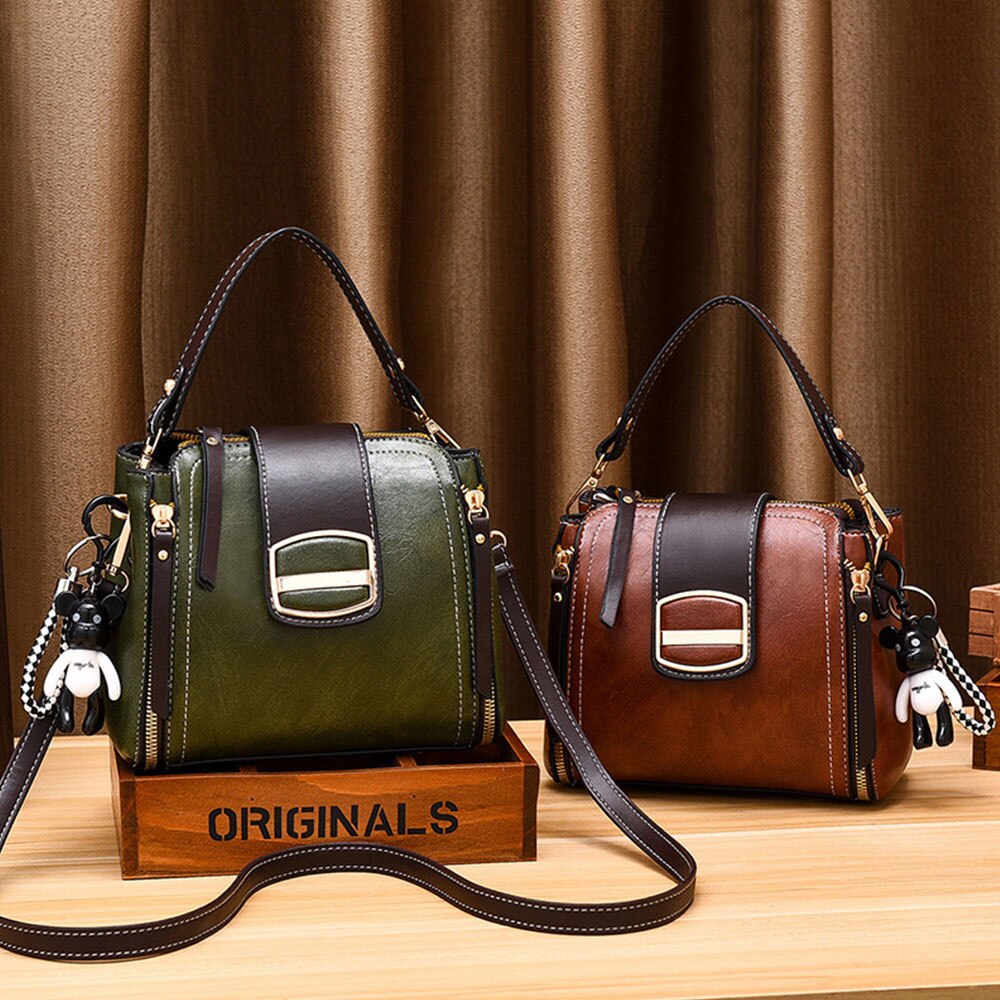 Bolsa Feminina em Couro Genuino - Vinil Vintage