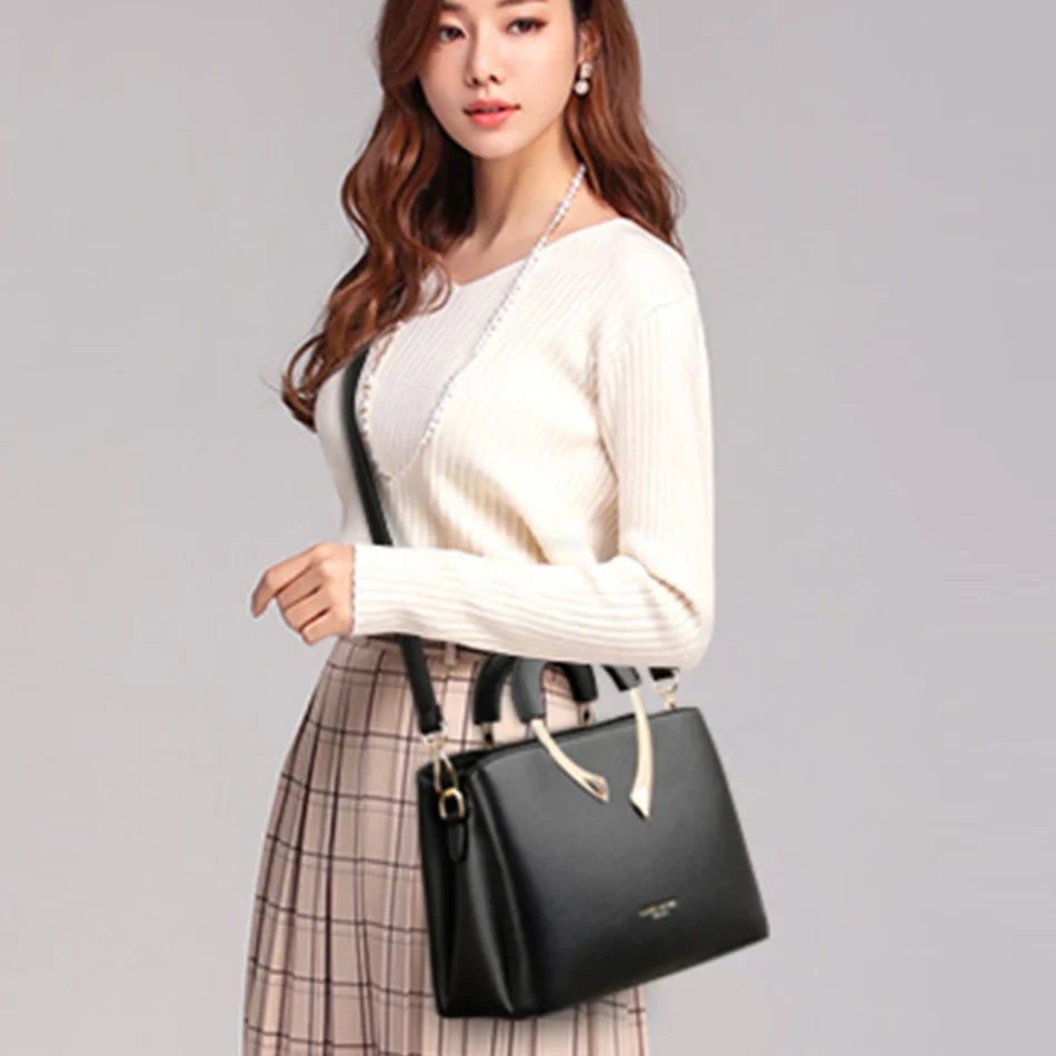 Bolsa Feminina em Couro Genuino - Luxo Elegance