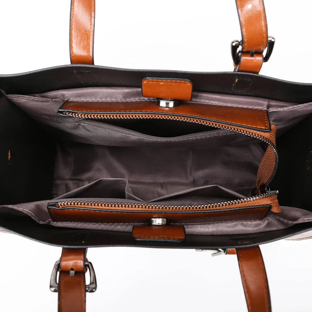 Bolsa Feminina em Couro Genuino - Vivienne Luxo