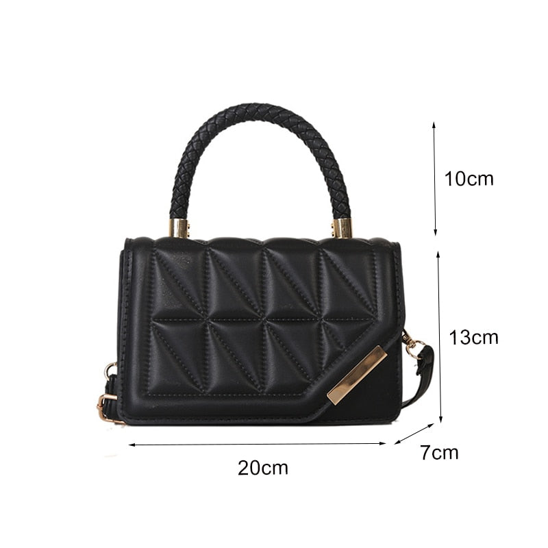 Bolsa Feminina Pequena em Couro Genuino - SaintLuiz