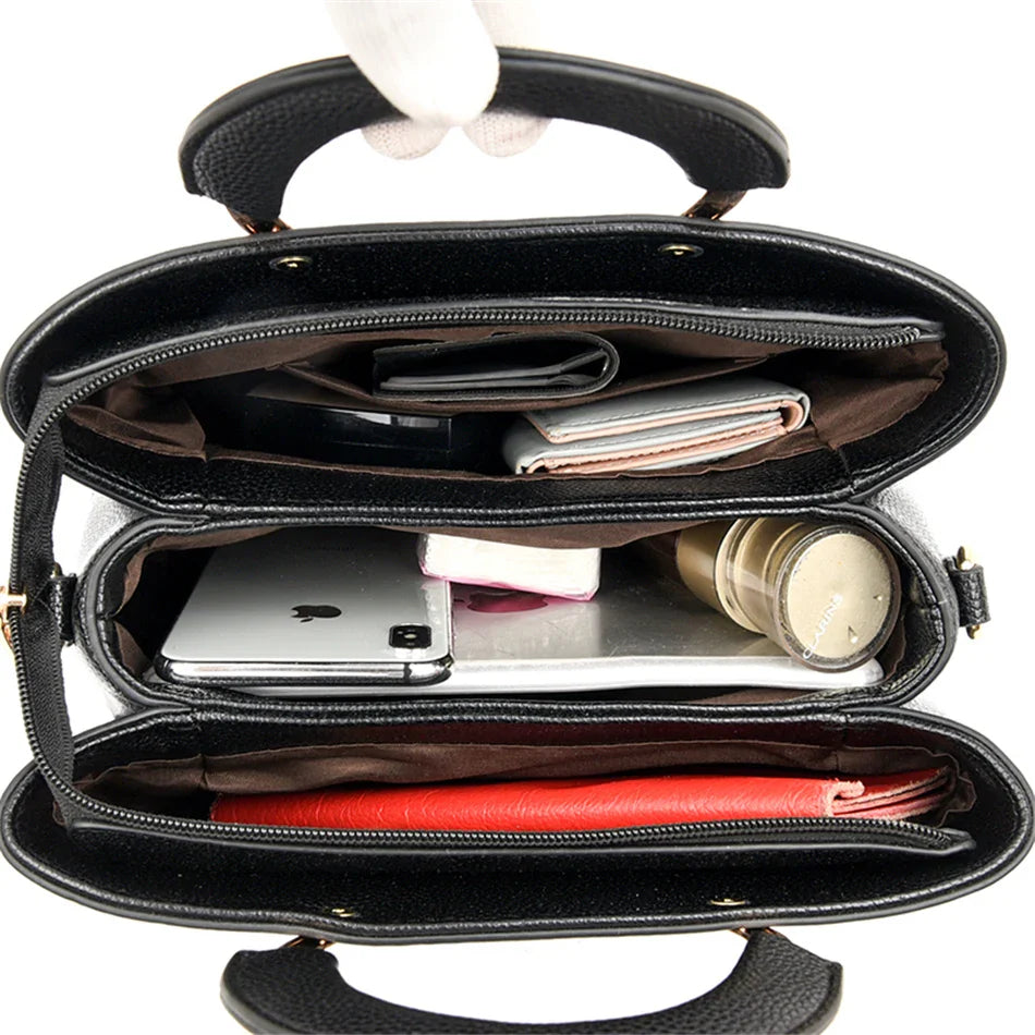 Bolsa Feminina em Couro Genuino - Luxo Elegance