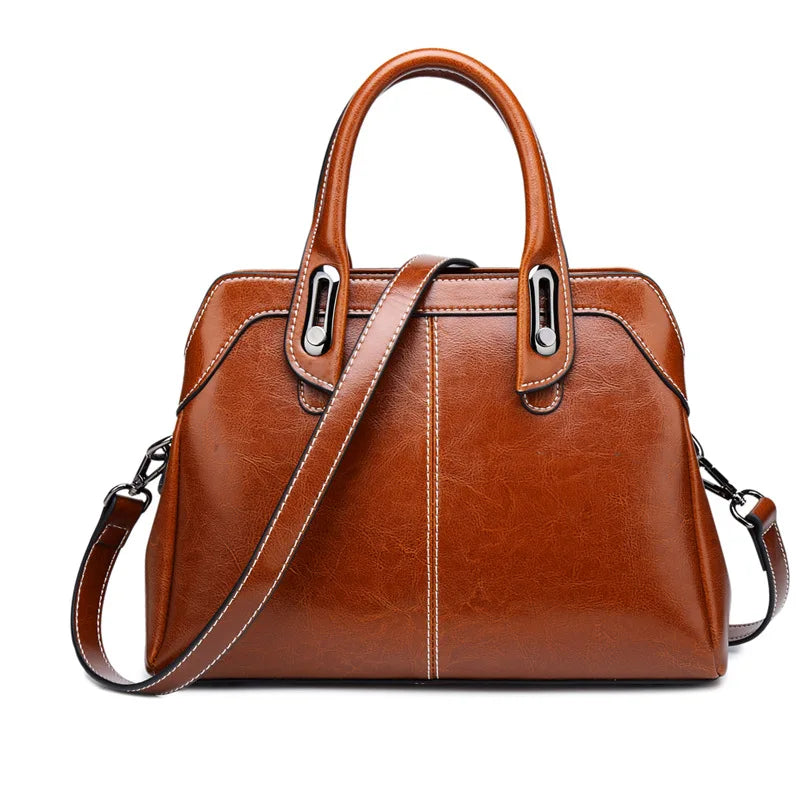 Bolsa Feminina em Couro Genuino - Genuine Ane
