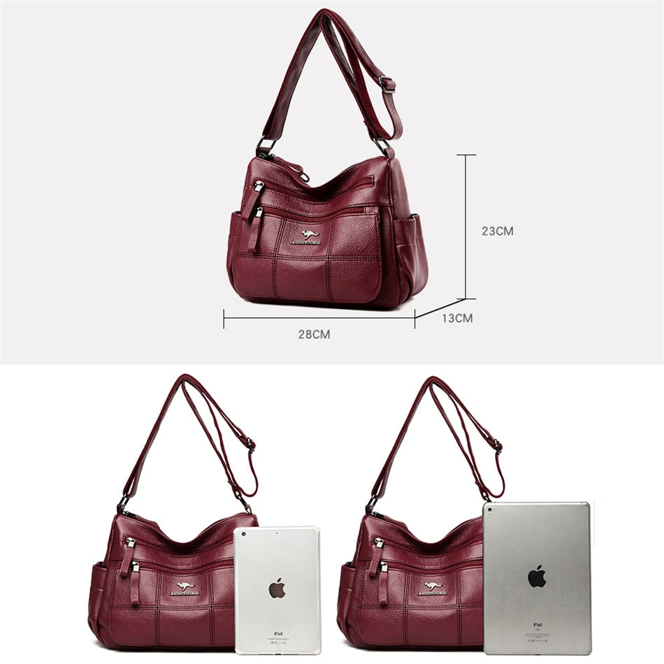 Bolsa Feminina em Couro Genuino - Ausie Luxo