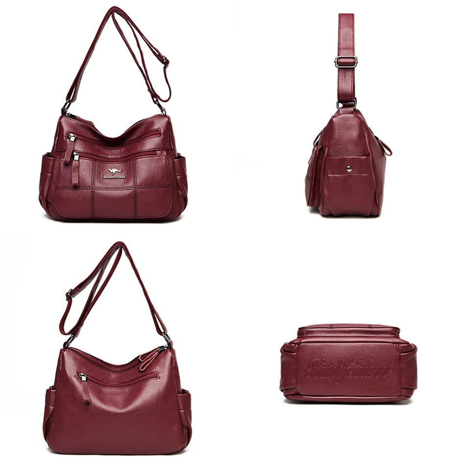 Bolsa Feminina em Couro Genuino - Ausie Luxo