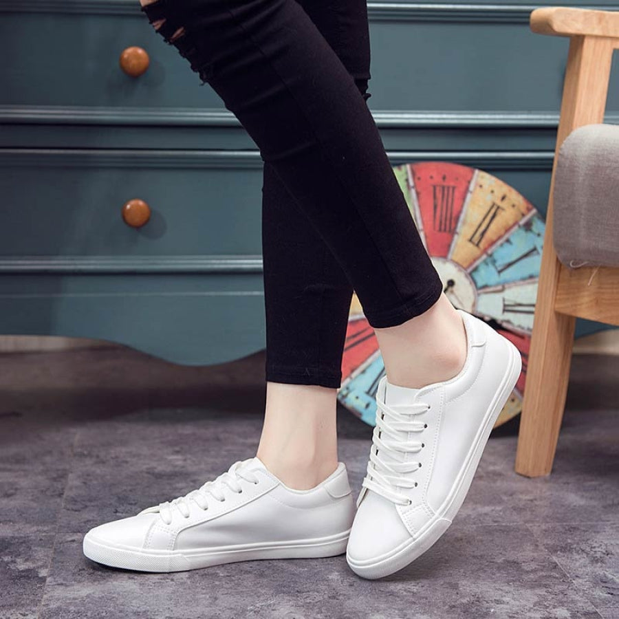 Tênis Feminino em Couro Genuino - Victoria Premium