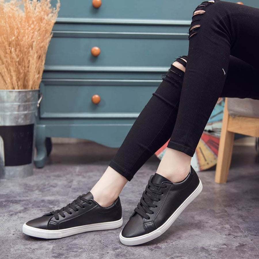 Tênis Feminino em Couro Genuino - Victoria Premium