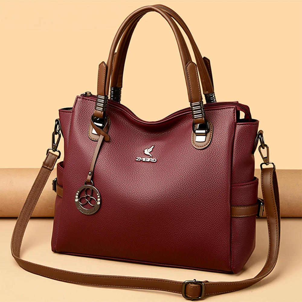 Bolsa Feminina em Couro Genuino - Venderwah
