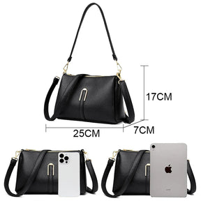 Bolsa Feminina Pequena em Couro Genuino -  Laydiani Premium