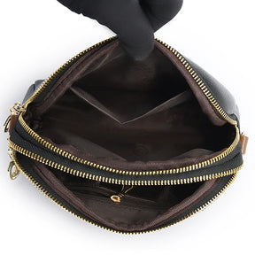 Bolsa Feminina Transversal em Couro Genuino - LovyLife