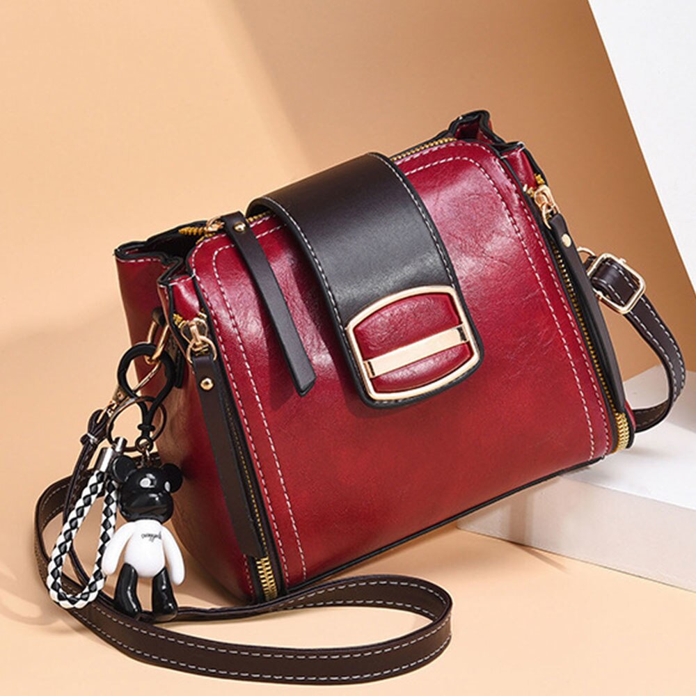 Bolsa Feminina em Couro Genuino - Vinil Vintage