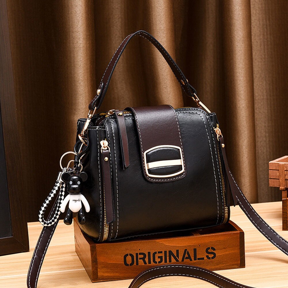 Bolsa Feminina em Couro Genuino - Vinil Vintage