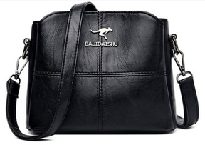 Bolsa Feminina Pequena em Couro Genuino - Cangu Balidaishu