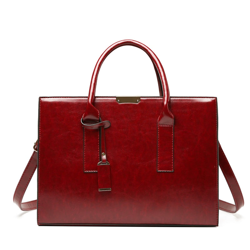 Conjunto Feminino em Couro Bolsa + 2 Carteira - Premium Bags