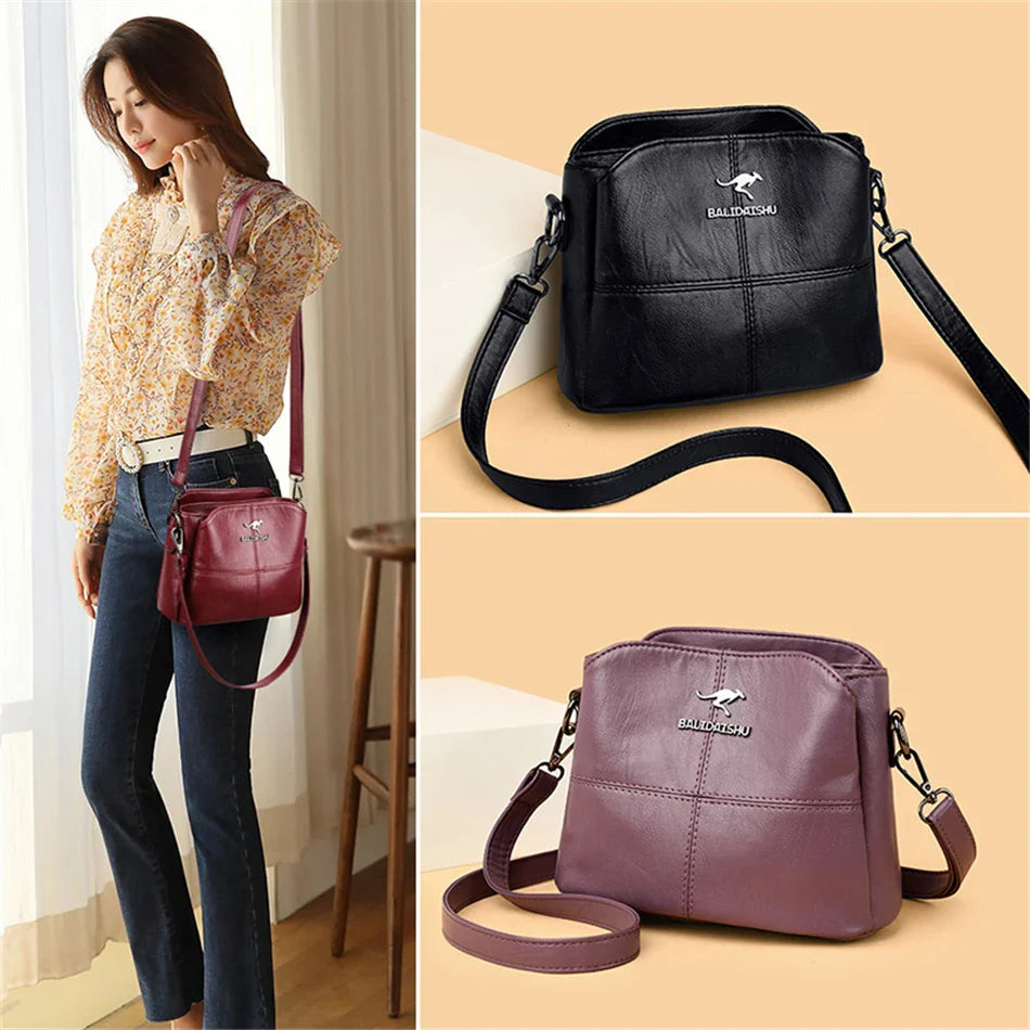 Bolsa Feminina em Couro Genuino - Hernandes Classic [Alça de Brinde]