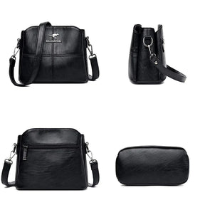 Bolsa Feminina em Couro Genuino - Hernandes Classic [Alça de Brinde]