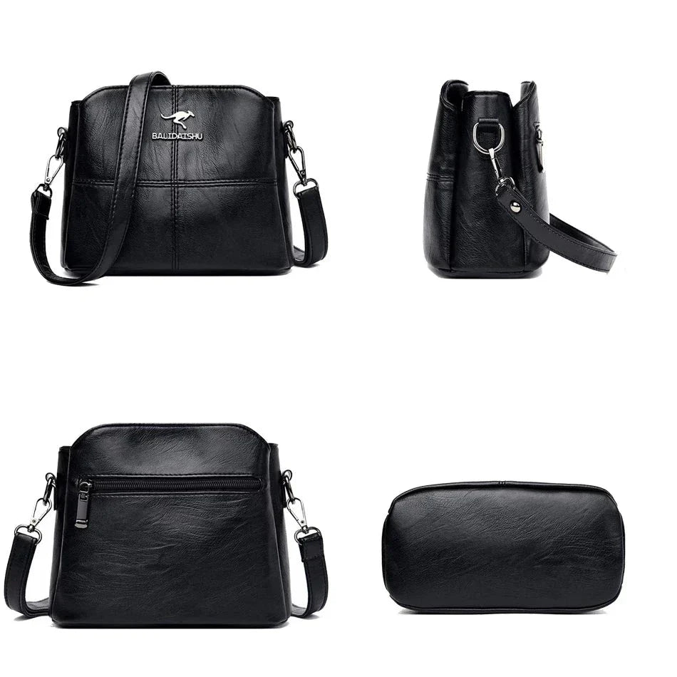 Bolsa Feminina em Couro Genuino - Hernandes Classic [Alça de Brinde]