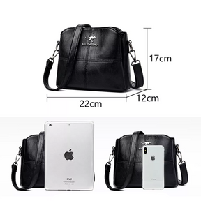 Bolsa Feminina em Couro Genuino - Hernandes Classic [Alça de Brinde]