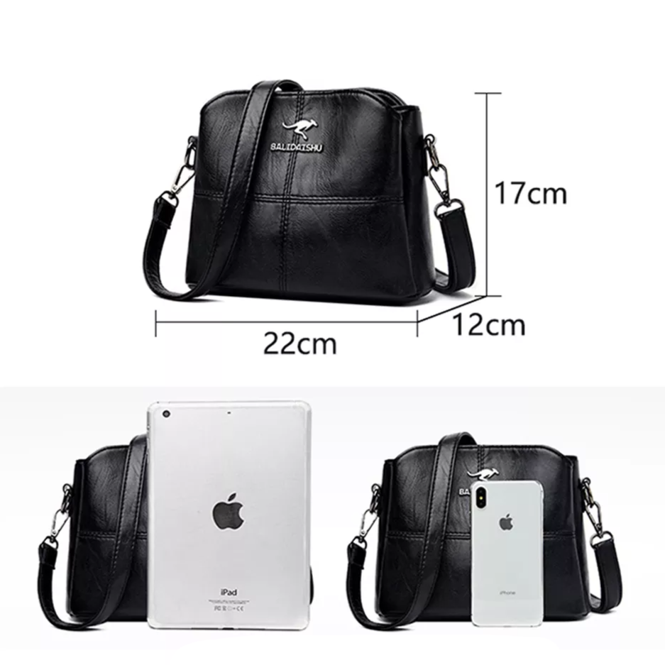 Bolsa Feminina em Couro Genuino - Hernandes Classic [Alça de Brinde]